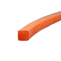 orange silicone stopper foam flat sealing strip